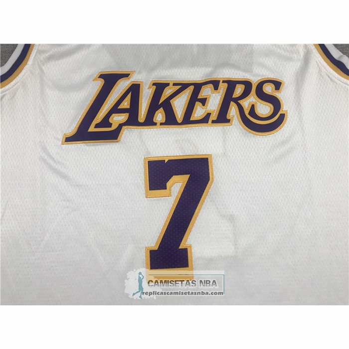 Camiseta Los Angeles Lakers Carmelo Anthony NO 7 Association 2021 Blanco